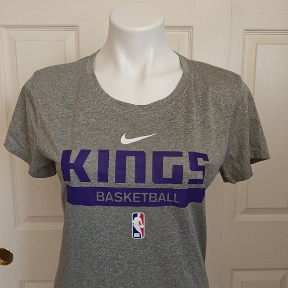 NBA Sacramento Kings Basketball Nike Dri-Fit Tee sz M NWT - Picture 2 of 11